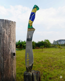 FACÃO KUKRI CABO DE ACRILICO